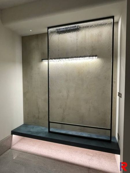 Water Rippled Acrylic Sheet in interiordesign decoration.